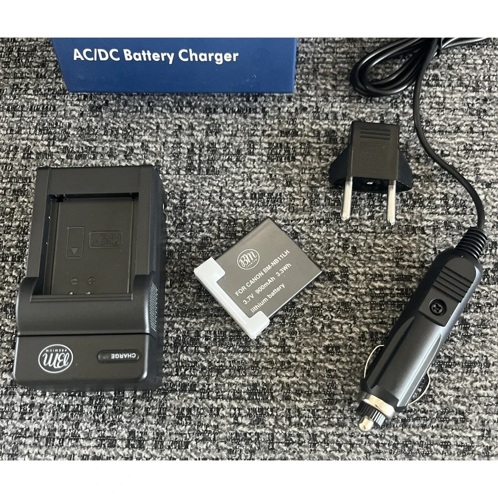 NB-11LH Battery + Charger Kit Fits Canon Elph 130 Elph 135 Elph 140 Elph 150 NEW